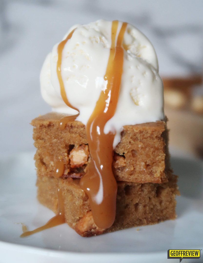 chickpea blondies without peanut butter