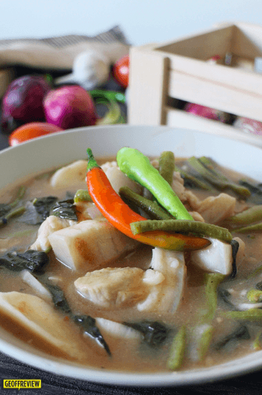 pork sinigang with gabi