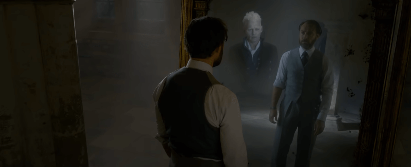 fantastic beasts the crimes of grindelwald mirror of erised