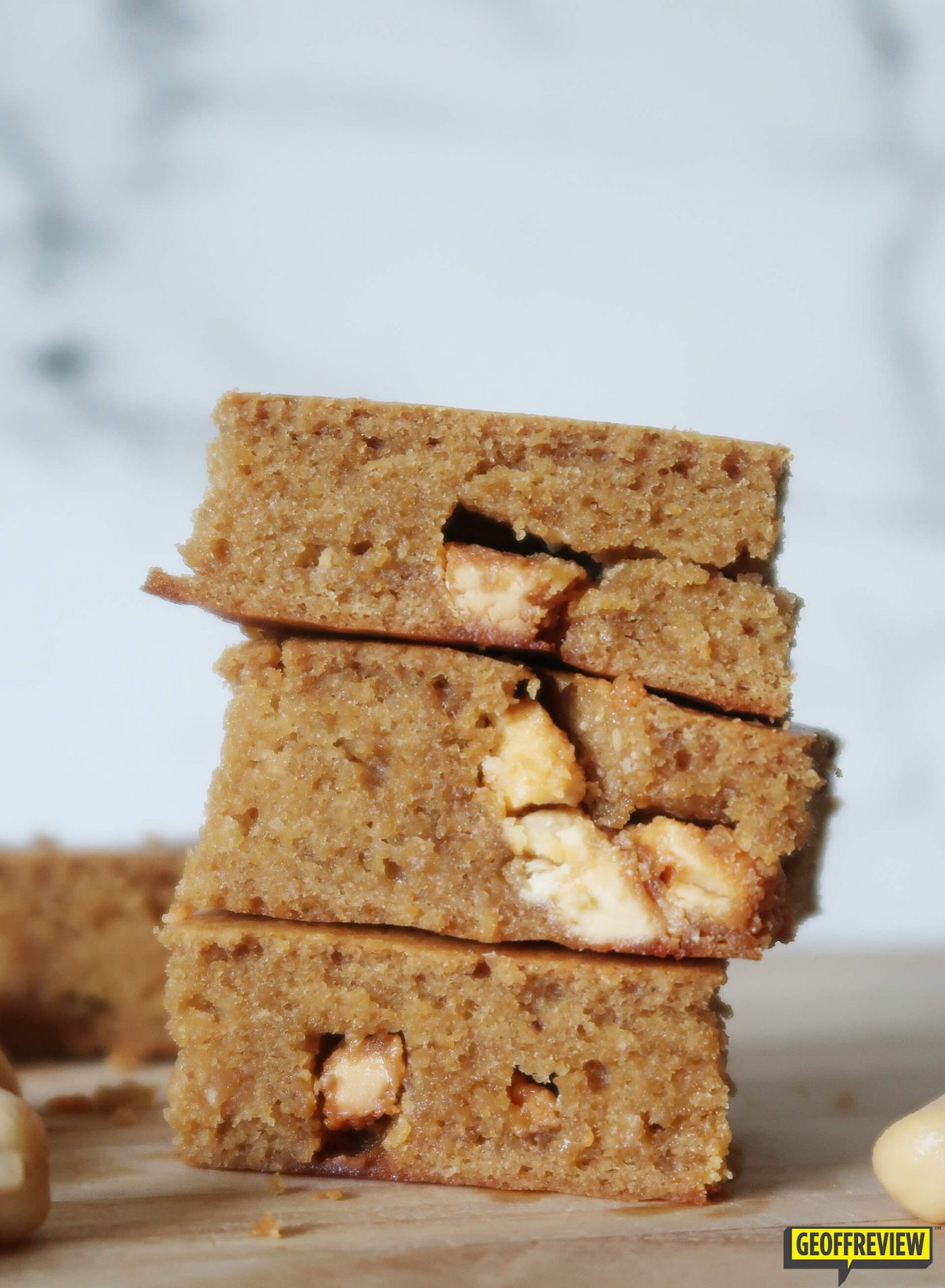 U.S. Chickpea Blondies Recipe - Geoffreview