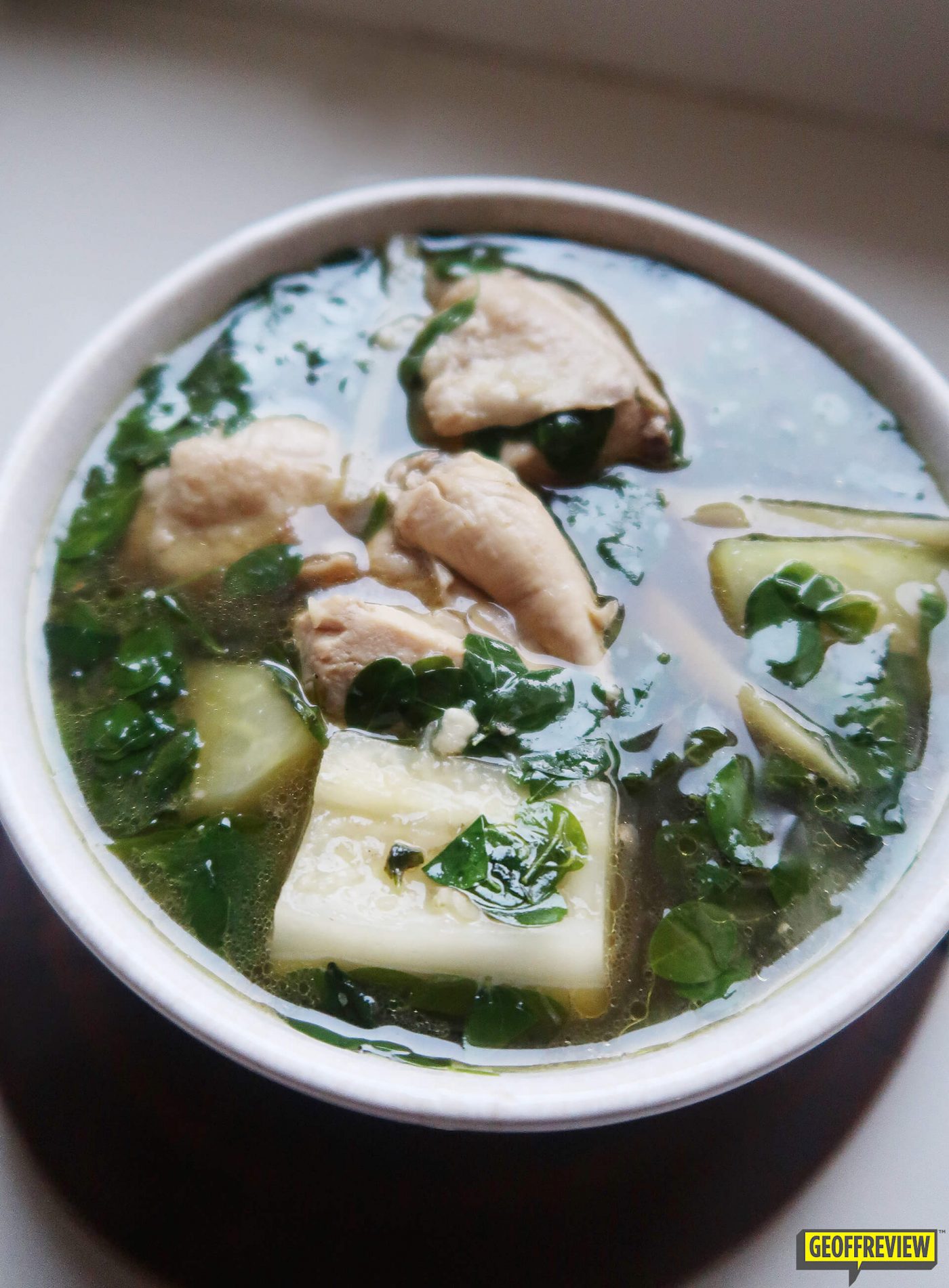 Tinolang Manok with Papaya and Malunggay Geoffreview