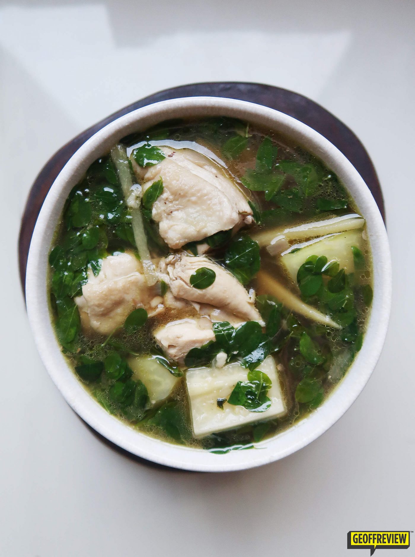 Tinolang Manok with Papaya and Malunggay Geoffreview