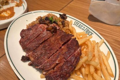 steak and frice review