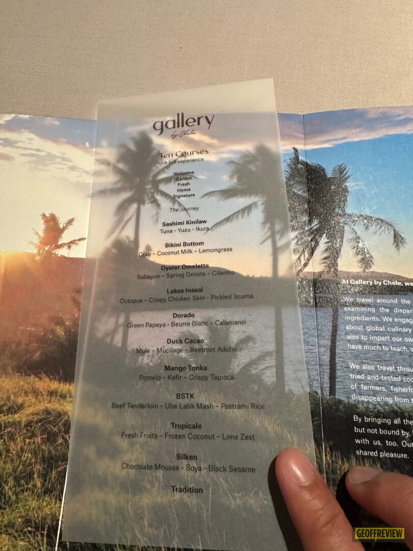 Gallery by chele menu