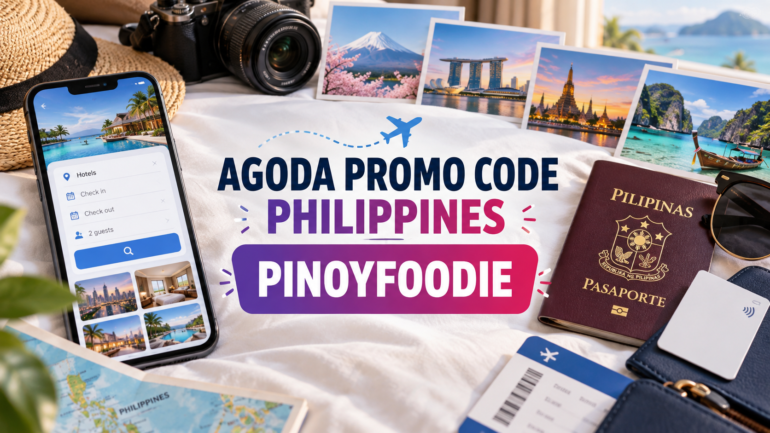Agoda promo code Philippines PINOYFOODIE